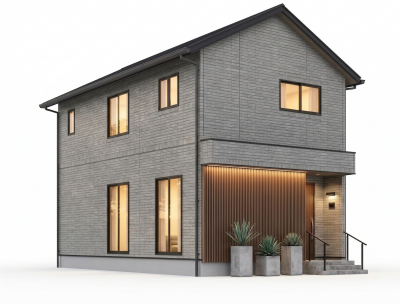 建物プラン　完成予想図